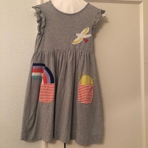 Mini Boden cotton girls dress. Size 9/10